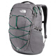 北面（The North Face）BOREALIS28L时尚通勤尼龙双肩包男女同款情侣款锌灰色拼常绿色 锌灰色拼常绿色