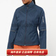 萨洛蒙（Salomon）SENSE FLOW  JACKET W 立领纯色休闲长袖夹克外套 女款 炭黑色 炭黑色 XS