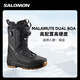 Salomon Porcelain Snow Gear 2425 Salomon Snowboard Shoes Men's Salomon Snow Shoes BOA Steel Buckle Lightweight LAUNCH BOA SJ BOA Gray 40.5 (260mm)