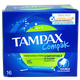Tampax Tampon Tampon Catheter Type, serviette d'hygiène de coton-coton intégrée non sensible, Cathéter long, cathéter court, tampon [grand débit] 16 pièces 1 boîte Modèle court