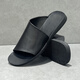 DIFANPU International Luxury Brand Herrenschuhe 2025 Neueste Sommer-Slipper High-End-Freizeitschuhe bequeme weiche Sohle Flip-Flops Black [Brand Gift Box] 38