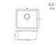 科勒（KOHLER）新款科勒 K-3884T-C-NA 普罗 单槽台上台下双用厨盆洗碗盆 K-3884T-C-NA