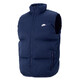 Nike (Nike) Men's New Sportswear M NK Club Puffer Vet tendencia de moda casual Cómoda Vest Cálido FB7374-410 L