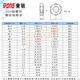 Oluxun custom GB6172304 stainless steel thin nut GB6173 hexagon thin flat thin screw cap M2-M48 M2-0.4 (5000 pieces)