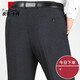 
Pierre cardin middle-aged men's trousers dad's trousers summer thin middle-aged men's trousers high waist 2025 suit pants knitted 9905 elegant gray 29