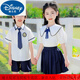 迪士尼（Disney）学生校服园服小学生夏学院风男生套装儿童幼儿园园服校服班服短袖 6630 炫白 夏款男 套装 100