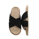 Hang Ten Pantoffeln für Männer 2025 Sommer neuer Stil atmungsaktiven Außenverschleiß modischer Gelegenheitsschuppen Trendy Lederhöhenhöhenhöhe-Flops Flip Flops Black 40 (Lederschuhgröße)