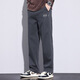 Rongxitu (Rongxitu) Trendy Herren Frühling und Herbst Laisele Straight Hosen Lose atmungsaktiv