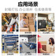 Dream feather whole box transparent glue sealing tape large roll wholesale high sticky transparent yellow glue paper express box packaging sealing glue transparent yellow wide 50 thick 20 long 12048 rolls