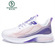 Woodpecker's Sports Shoes para el examen de entrada de la escuela intermedia para zapatos deportivos de secundaria de secundaria para mujeres ultra ligeras.