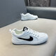Hong Kong counter purchasing agent 2025 new men's shoes fashionable and versatile casual shoes breathable mesh lightweight men's sports shoes gray red 88-795 leather shoes size E 39