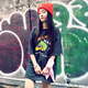 Lee Kids Japanische amerikanische trendige Marke Human Dragon Jahr Limited Kurzärmelige Männer Paar Sommer Cartoon Tier T-Shirt Frauen Top 3892 Black M