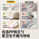 Rushan Baby Eats Self-Recommended Food Spoon One-year-old Baby Learns to Eat Training Children's Stainless Steel Short-Handed Fork Spoon
