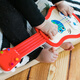Hape [export to domestic sales] Early education toys intelligent touch ukulele baby birthday gift 800857