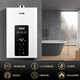 CHIGO balanced gas water heater household gas instantaneous heating type intelligent constant temperature low water pressure start safety anti-leakage 29-year-old brand 12L bathroom installation - four seasons temperature sensing natural gas (12T)