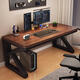Zhuobo computer desk desktop desk study desk desk workbench gaming desk BZ28 classical walnut 1.2m