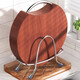 Household pot cover rack stainless steel chopping board rack kitchen chopping board storage rack storage sticky board chopping board rack countertop kitchen utensils 2 pack