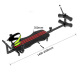
Cyprus lumbar cervical vertebra stretcher fitness leg puller lumbar disc herniation soothing device household stretcher upgraded [airbag + mechanical hand shake + traction belt]
