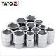 Yierto sleeve head YT-12809H drive 1/2 hexagon head 19mm