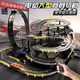 Rostfreie Doppelperson Track Car Racing Train Toys Runway Runway Allradantrieb Kinder Boy Fernbedienung Auto 8 Meter Gleis Mercedes-Benz 10 Pinsel Elektro-Fernbedienung