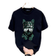 Fat Donglai DL Europa y americana Summer Algodón puro Camiseta de manga corta Camiseta de manga corta 2025 Camiseta Nueva