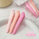 Seamless hair clip for girls, side bangs clip, face wash, makeup, and broken hair hair clip, hair clip, duckbill clip, mixed color combination [5 pcs]