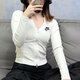 耐克（NIKE）外套女装 2025夏季新款运动服户外出行潮流时尚V领针织夹克上衣 FD2377-100 2XL