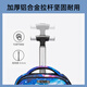 Walker Shop Junior high school and primary school students can climb stairs large wheel trolley school bag waterproof large capacity men and women travel backpack trolley bag starry sky blue 19 inches