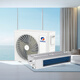 Gree central air conditioning Fenghua series duct machine one-to-one small 4 HP household embedded new level of energy efficiency full DC variable frequency heating and cooling FMR8.5Pd/AaNh-N1