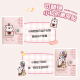 toutou birthday gift new Sanrio line puppy wallet card bag integrated with cute girl giving girlfriend gift 6.1