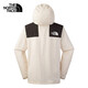 The North Face North Windproof Jacket Men's Outdoor Windproof and Water-Repellent Jacket 5JYN Sand Dune White/QLI M