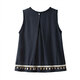 Sibaiser Fashion Set 2025 Summer New Women's Randeveless жилет с широкими ногами повседневные брюки с двумя частями