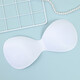 
Thin breathable bra chest pad one-piece cup suspender sponge pad sports yoga gathered bra chest pad insert 201 apricot color (one size)