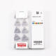 
Huilid Toshiba CNC blade CNC blade peach blade WNMG080408/04/12-TM T9215/9225 WNMG080412 T9225 Steel parts semi-finished car