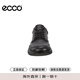 Ecco Casual Leather Zapatos de cuero zapatillas acolchadas para hombres Irving 511734 51052 Negro 42 Regalo de San Valentín chino