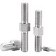 Meikejie 304 stainless steel external hexagonal positive and negative double-head screw bolt screw left-hand right-hand two-way screw M3M4M16 16*140 1 capsule