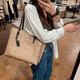 蔻驰（COACH）新款mollie大号单肩手提购物袋直*邮官方正品 CV967 SVPWH浅奶茶色 美现