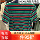 耐克（Nike）短袖男装 2024夏季新款户外健身运动服POLO衫条纹百 FN3897-010 S 均码