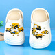 G.DuckKids Petites chaussures de canard jaune Chaussures pour enfants Boys Boys Été Nouveau style Kids Excavator Chaussures Chaussures Portez des sandales non glissées silencieuses Flagship navire blanc haute qualité 24