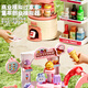 Xinsite (XST) ice cream candy ice cream cart ice cream drink toy girl gift puzzle play house supermarket convenience store