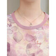 Chi Xuan pour femmes à manches courtes à manches courtes à manches courtes haut de gamme T-shirt de soie de maman de maman de maman d'été, chemise de base de cou rond mince pomme verte 9721 m m recommandée 85-100jin [Jin est égal à 0,5 kg]