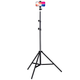 He Jian Gong overhead shooting bracket for taking pictures with cross arm special lift mobile phone stand to fill light piano selfie tripod broadcast delivery single camera 2 meter overhead shooting bracket