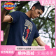 Dickies短袖T恤女圆领印花全棉2024男女同款T中性春夏新款透气上衣学生 白色9711 潮趣虎爪 M