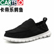 
CARTELO spring and summer men's shoes lazy cloth shoes men's versatile trendy canvas shoes lightweight soft sole one foot big size casual shoes men khaki 42