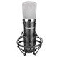 Takstar (TAKSTAR) PC-K600 condenser microphone, mobile phone, computer, karaoke live recording, shouting and singing, general anchor equipment, complete Aiken sound card set, Takstar 600 single product official standard (sound card required)