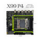 Новая Intel Intel X99 2011-3 Материнская плата DDR4 или DDR3 ECC E5 2678V3 2680V4 X99H671-D3