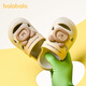 Balabala children's shoes children's sandals boys and girls slippers cartoon small animal shoes 2025 summer new cute light brown color 20