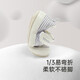 YEEHOO shopping mall same style children's pre-step shoes, baby toddler socks, boys' and girls' shoes, smoke white toddler shoes, suitable for 6-18 months 19, foot length 11.2-11.9/inner length 12