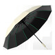 
Jieguo automatic umbrella sunny and rain dual-purpose umbrella plus size reinforced sun protection and UV sunshade folding sun umbrella print 12 bone manual vinyl extra large size 12593