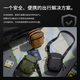 
Tomtoc high-performance crossbody bag portable travel bag for men and women lightweight waterproof small shoulder bag mobile phone bag carry-on small bag T37 Shadow Black 1.3L light travel